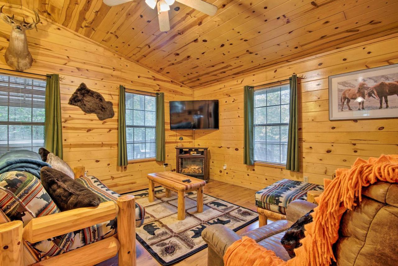 Broken Bow Cabin With Hot Tub, Near Hiking And Fishing Stephens Gap Екстер'єр фото