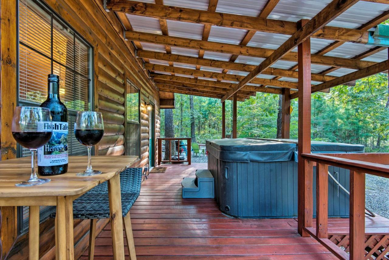 Broken Bow Cabin With Hot Tub, Near Hiking And Fishing Stephens Gap Екстер'єр фото